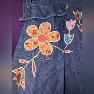 RARE Pentimento Vintage Denim Wraparound Skirt